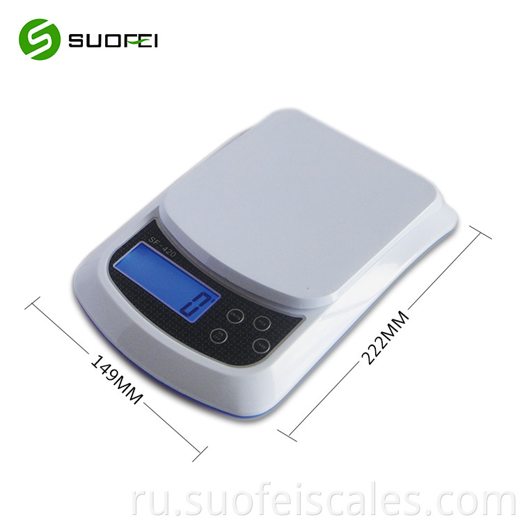 SF-420 Electronic Coffee Kitchen scale with timer function 